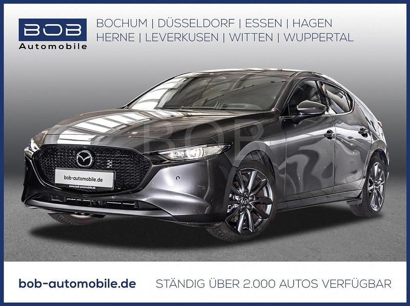 Gebraucht Mazda 3 Exclusive-Line 140 PS (102 kW) 2025 Machine grey Limousine