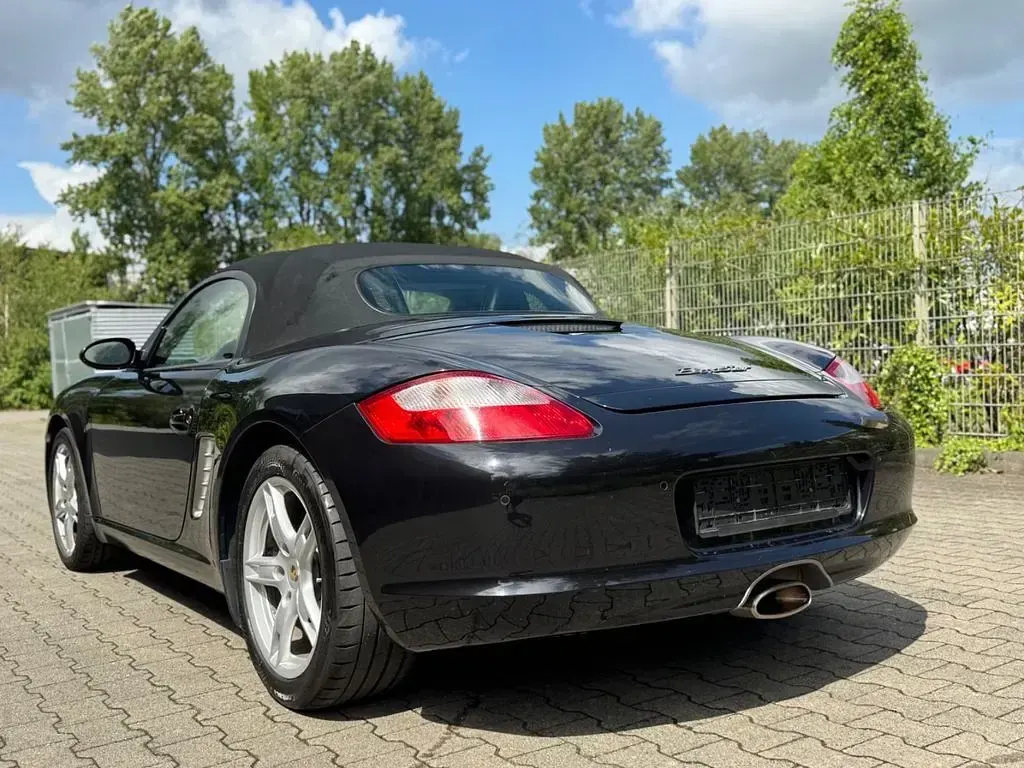 Gebraucht Porsche Boxster 239 PS (175 kW) 2005 Schwarz Cabrio