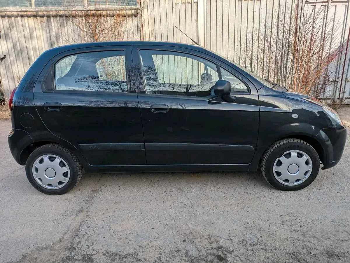 Gebraucht Chevrolet Matiz 52 PS (38 kW) 2009 Schwarz Kleinwagen