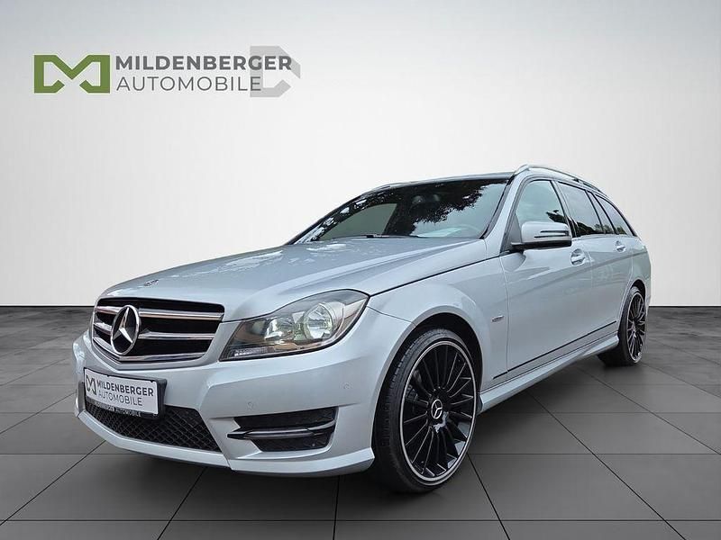 Silber Gebraucht 2014 Mercedes C200 AMG Kombi | 11.990 € (Fairer Preis) - Bild 1/4