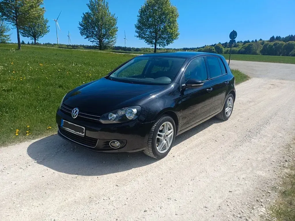 Gebraucht VW Golf VI Style 80 PS (58 kW) 2011 Schwarz Kombi