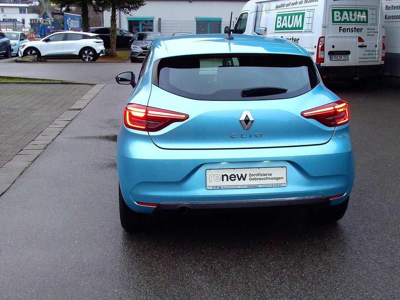 Gebraucht Renault Clio V Intens 91 PS (66 kW) 2021 Aquamarinblau metallic (blau) Kleinwagen