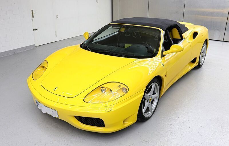 Gebraucht Ferrari 360 400 PS (294 kW) 2001 Gelb Cabrio