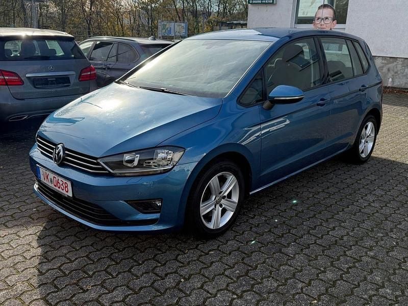 Blau Gebraucht 2014 VW Golf Sportsvan Comfortline Van / Kleinbus | 10.500 € (Guter Preis) - Bild 1/4