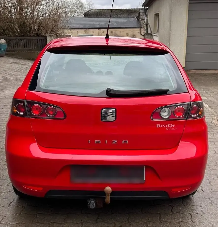 Gebraucht Seat Ibiza 86 PS (63 kW) 2008 Rot Kleinwagen