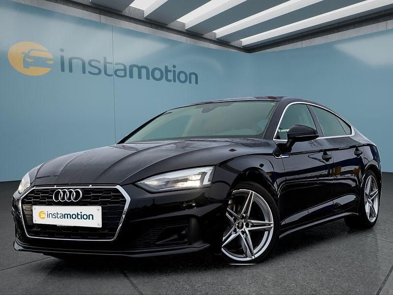 Schwarz Gebraucht 2022 Audi A5 Sportback Kleinwagen | 29.749 € (Fairer Preis) - Bild 1/4