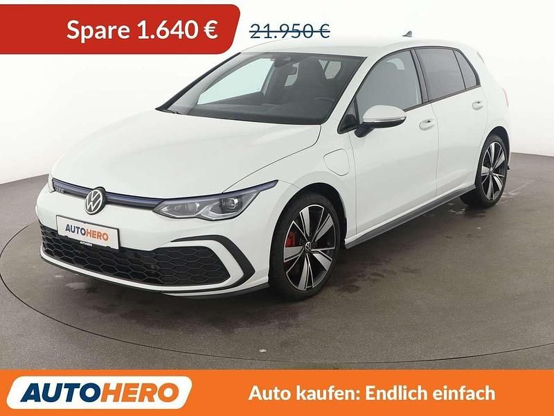 Pure white Gebraucht 2020 VW Golf GTE Limousine | 20.310 € (Fairer Preis) - Bild 1/3
