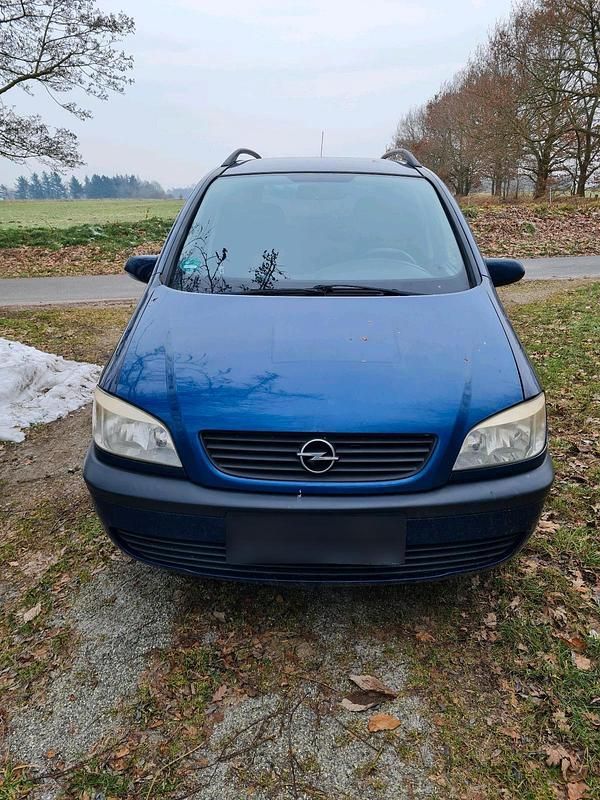 Gebraucht Opel Zafira 2005 Blau Van / Kleinbus