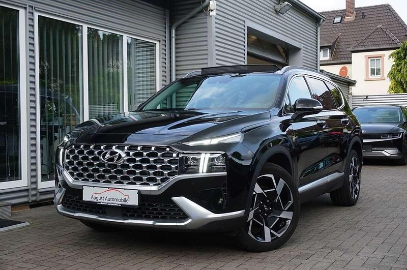 Schwarz Gebraucht 2021 Hyundai Santa Fe Prime SUV | 28.970 € (Fairer Preis) - Bild 1/3