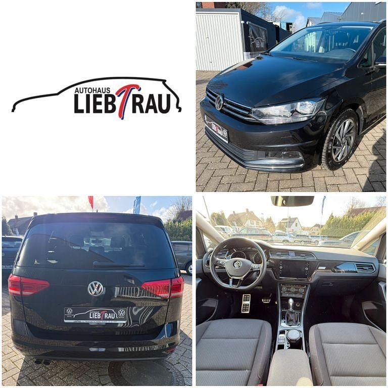 Gebraucht VW Touran Sound 150 PS (110 kW) 2017 Schwarz Van / Kleinbus
