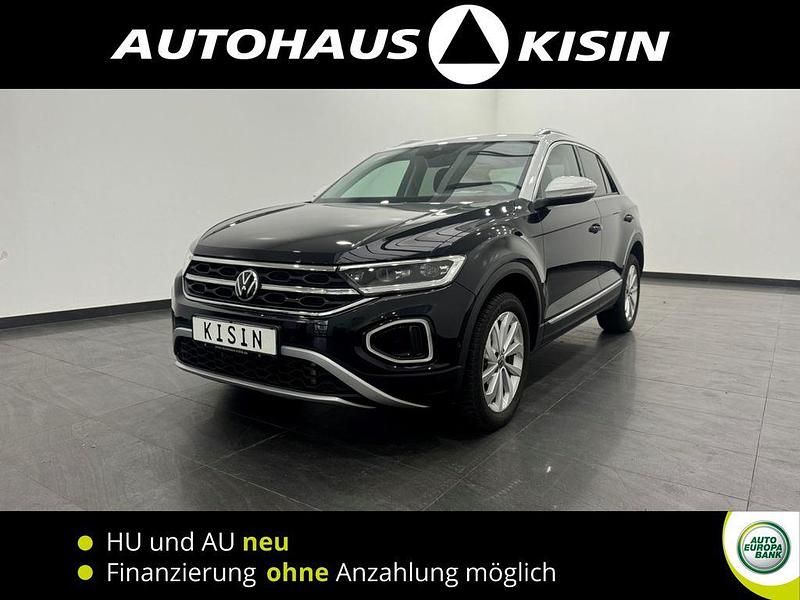 Schwarz Gebraucht 2024 VW T-Roc Style SUV | 26.999 € (Guter Preis) - Bild 1/4
