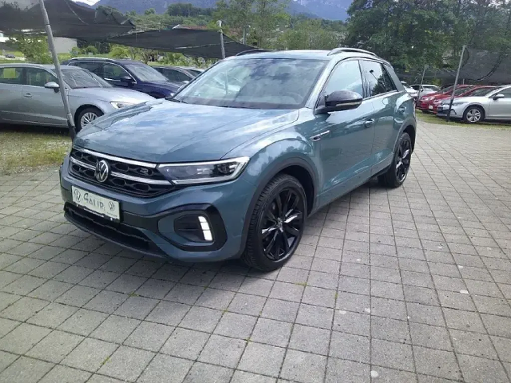 Gebraucht VW T-Roc R-line 150 PS (110 kW) 2022 Petroleum blue metallic (metallic) SUV