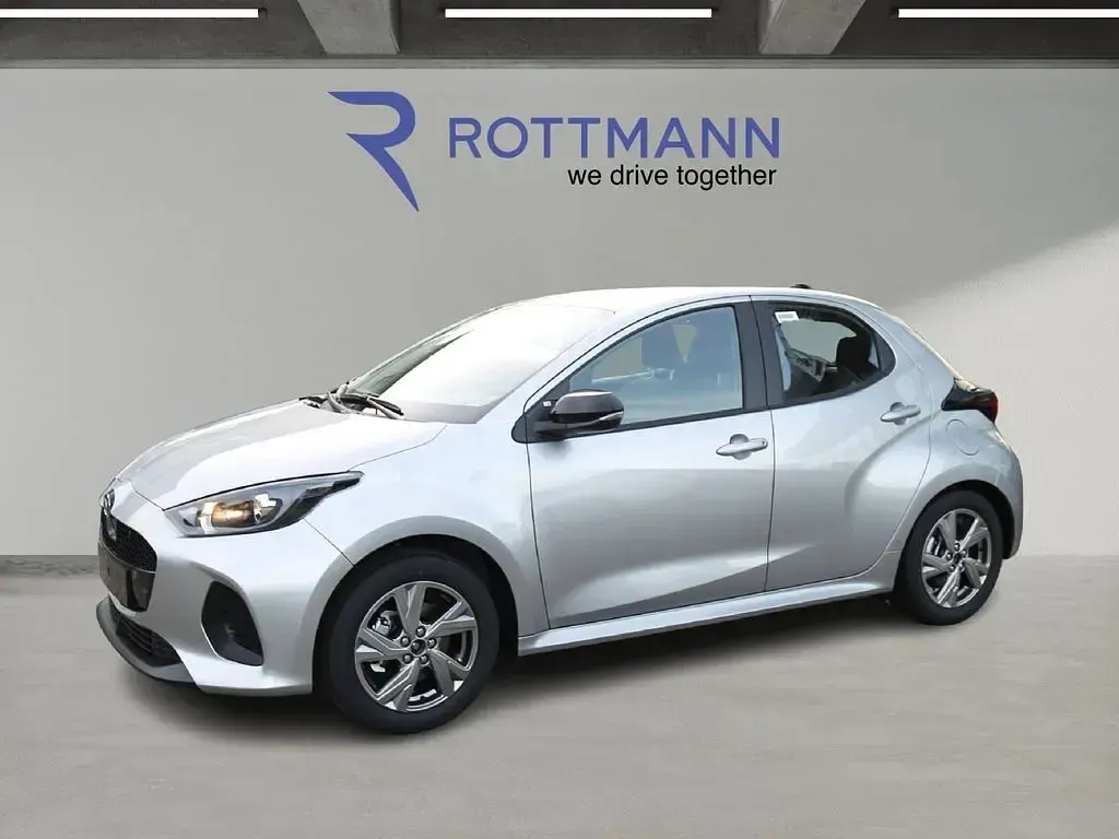 Neu Mazda 2 Exclusive-Line 116 PS (85 kW) 2026 Silber Limousine
