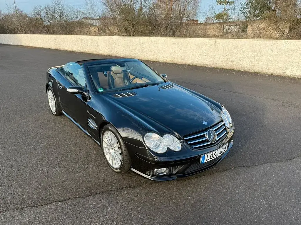 Gebraucht Mercedes SL55 AMG AMG 517 PS (380 kW) 2006 Schwarz Cabrio