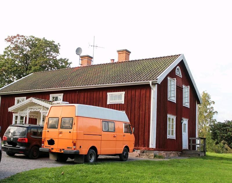 Gebraucht VW LT 75 PS (55 kW) 1991 Orange Van / Kleinbus