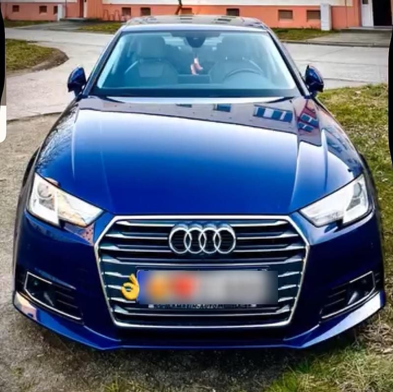 Blau Gebraucht 2016 Audi A4 Limousine | 15.200 € (Fairer Preis) - Bild 1/4