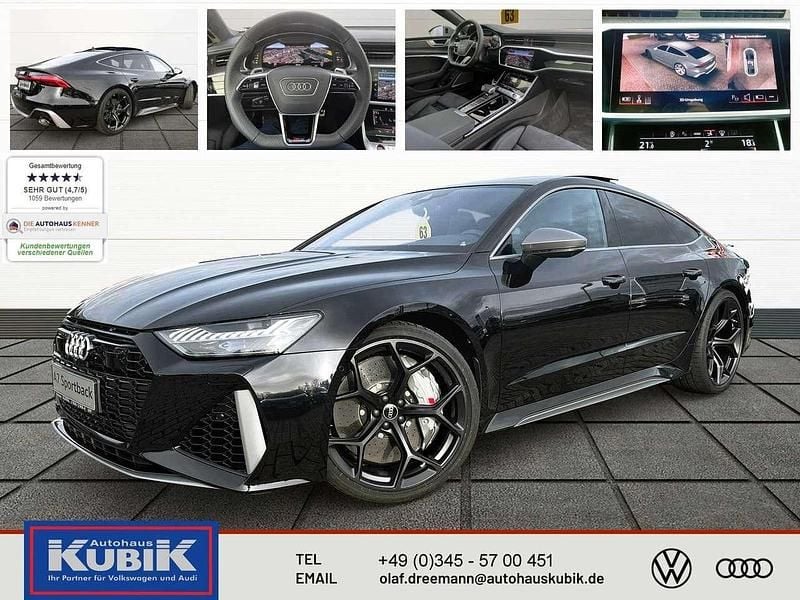 Sebringschwarz kristalleffekt Gebraucht 2025 Audi RS7 Sportback Performance Kleinwagen | 136.850 € (Fairer Preis) - Bild 1/4