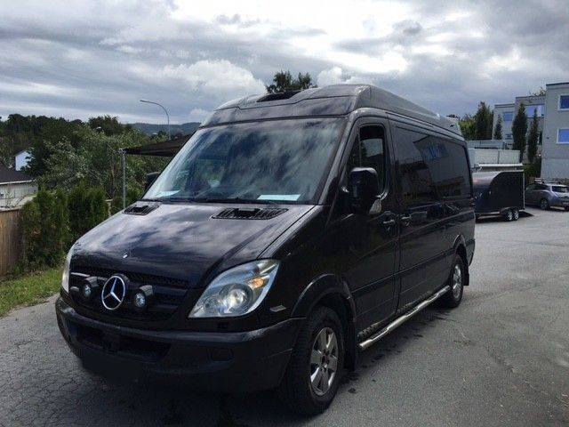 Gebraucht Mercedes Sprinter 184 PS (135 kW) 2008 Schwarz metallic Van