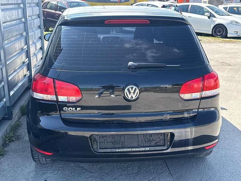 Gebraucht VW Golf VI Trendline 80 PS (58 kW) 2010 Schwarz Kleinwagen