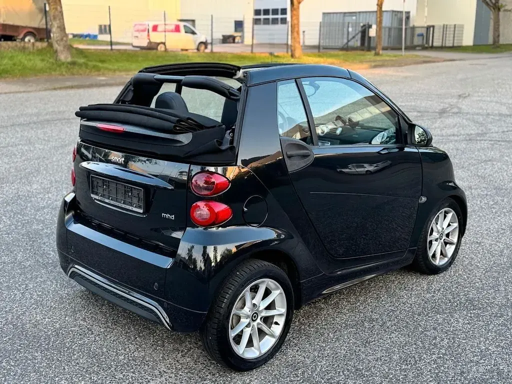 Usata Smart ForTwo Cabrio 71 CV (52 kW) 2012 Nero Cabrio