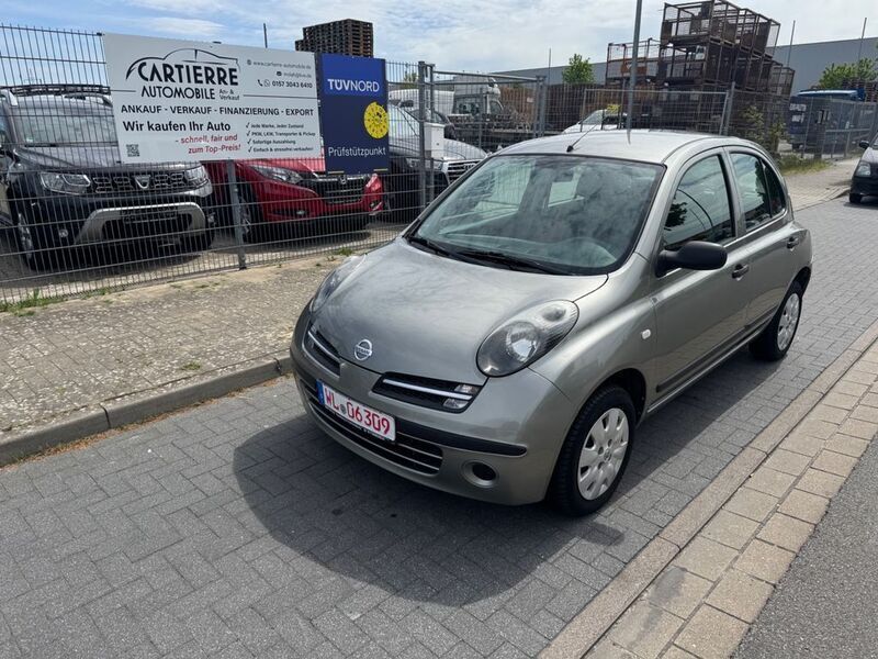 Silber Gebraucht 2007 Nissan Micra City Kleinwagen | 2.499 € (Fairer Preis) - Bild 1/4