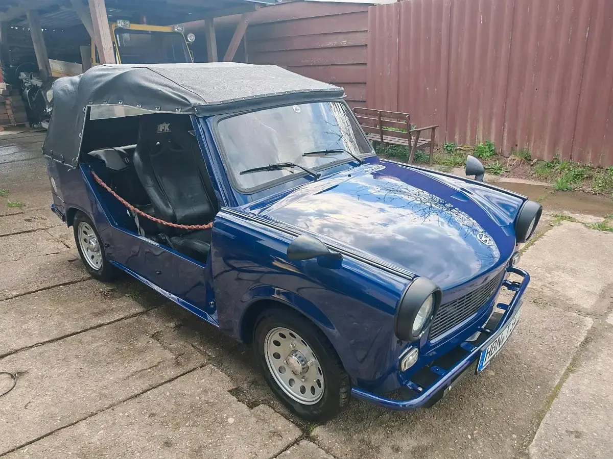 Gebraucht Trabant 601 50 PS (36 kW) 1986 Blau Cabrio