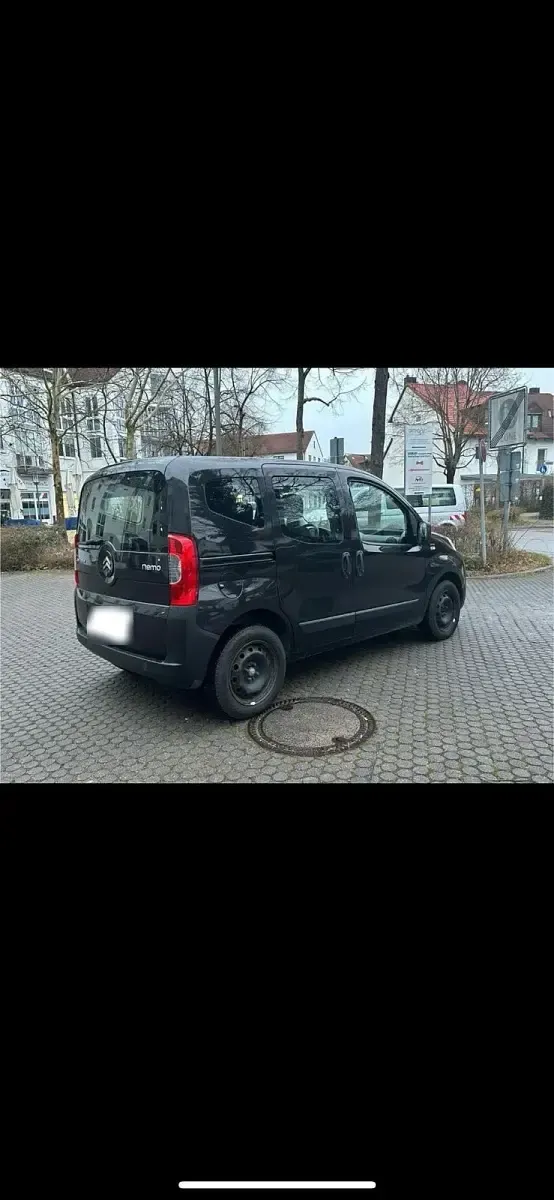 Gebraucht Citroën Nemo 80 PS (58 kW) 2009 Schwarz Van / Kleinbus