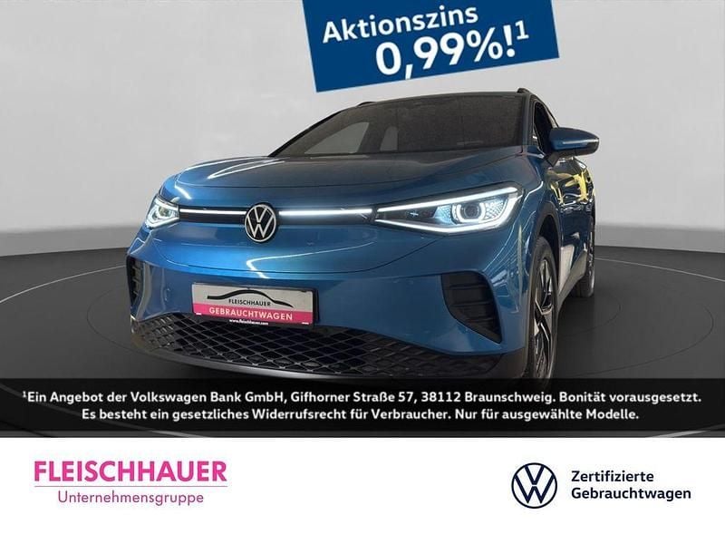 Blau Gebraucht 2024 VW ID.4 Pro SUV | 44.440 € (Teuer) - Bild 1/4