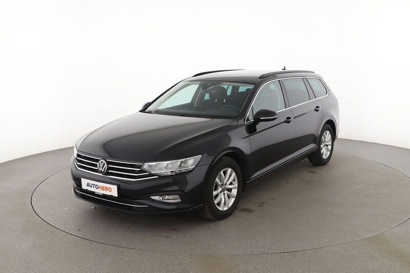 Schwarz Gebraucht 2021 VW Passat Business Kombi | 18.980 € (Guter Preis) - Bild 1/4
