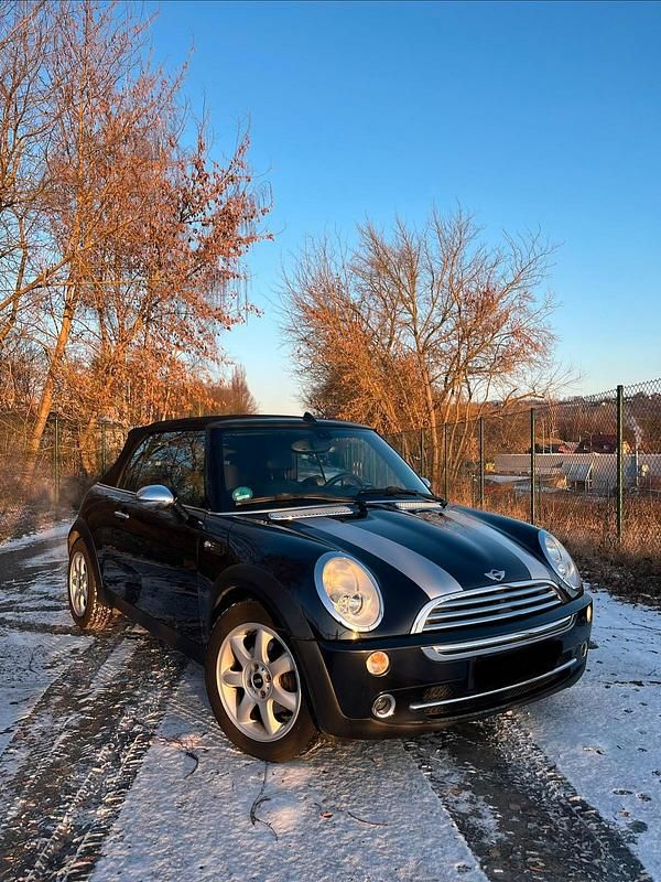 Blau Gebraucht 2008 Mini Cooper Cabriolet Cabrio | 3.890 € (Fairer Preis) - Bild 1/4
