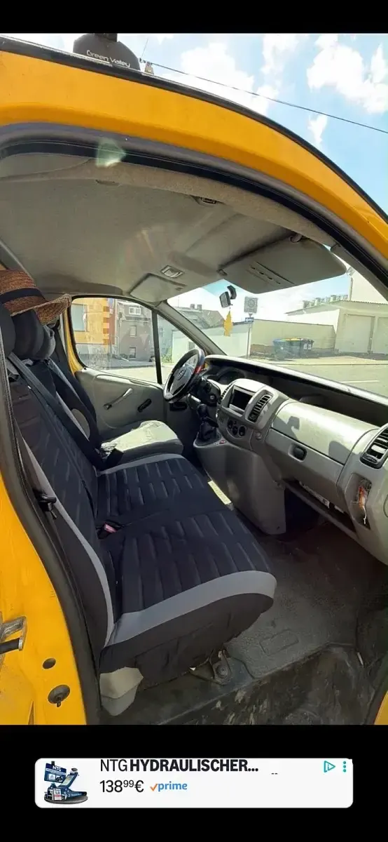 Gebraucht Opel Vivaro 82 PS (60 kW) 2004 Gelb Van / Kleinbus