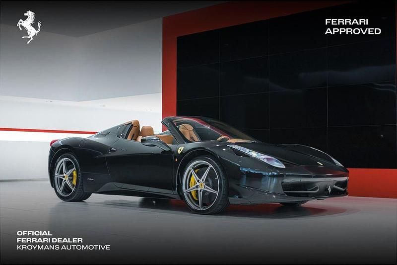 Gebraucht Ferrari 458 570 PS (419 kW) 2012 Schwarz Cabrio