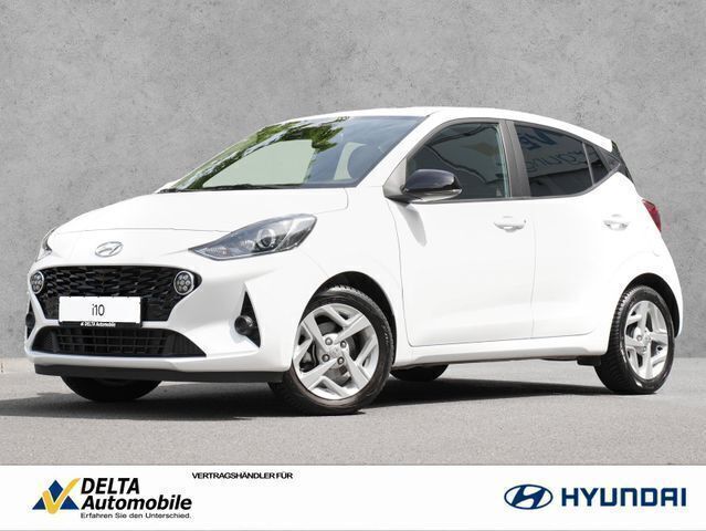 Atlas white / sol Gebraucht 2023 Hyundai i10 GO! Kleinwagen | 13.680 € (Guter Preis) - Bild 1/4