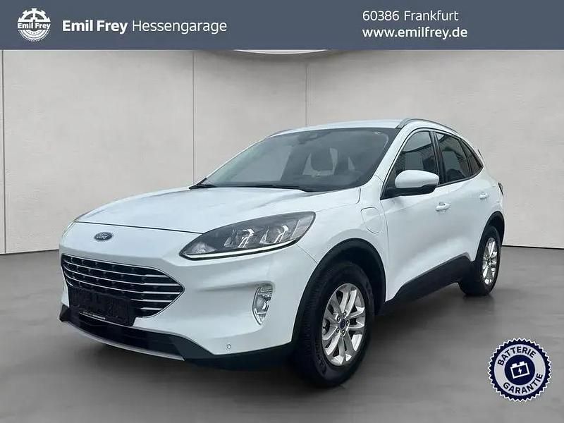 Frozen white Gebraucht 2022 Ford Kuga Titanium SUV | 21.750 € (Superpreis) - Bild 1/3