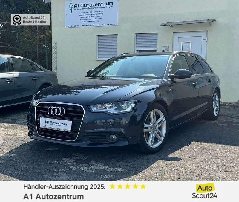 Mondscheinblau Gebraucht 2013 Audi A6 S-Line Kombi | 15.670 € (Etwas zu teuer) - Bild 1/4