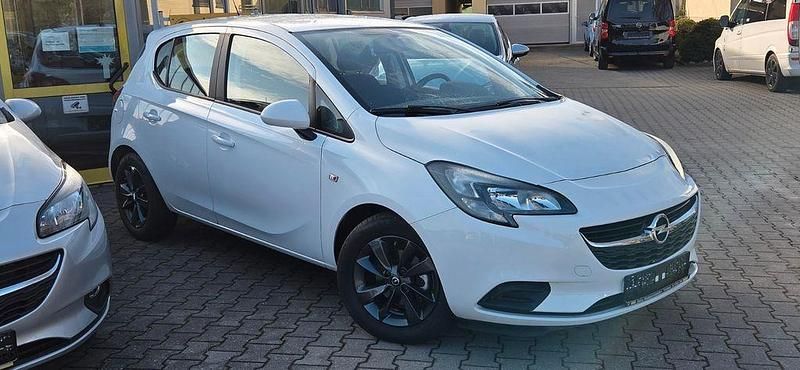 Gebraucht Opel Corsa Edition 90 PS (66 kW) 2016 Schneeweiss/summitwhite/arctic Kleinwagen