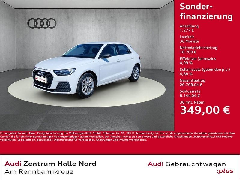 Cortinaweiß Gebraucht 2021 Audi A1 Sportback Comfort Kleinwagen | 19.979 € (Fairer Preis) - Bild 1/4