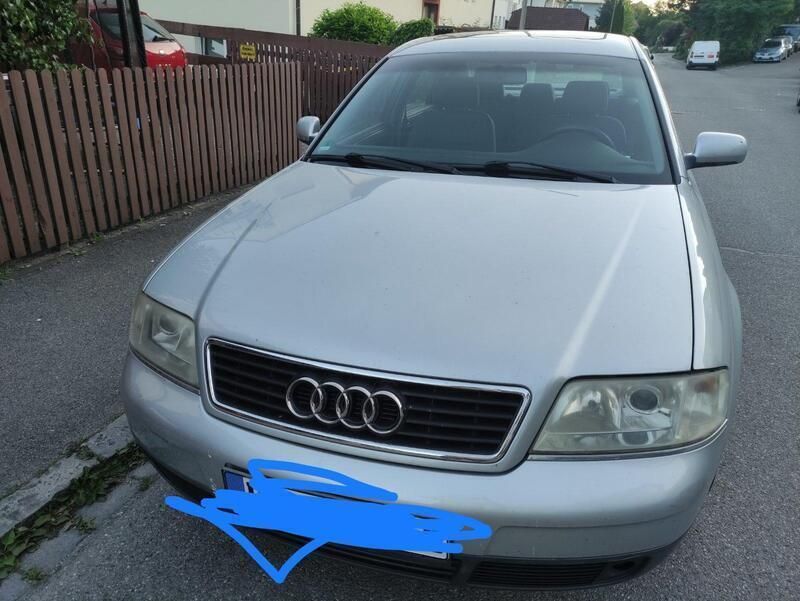 Silber Gebraucht 2000 Audi A6 Limousine | 1.200 € (Guter Preis) - Bild 1/4
