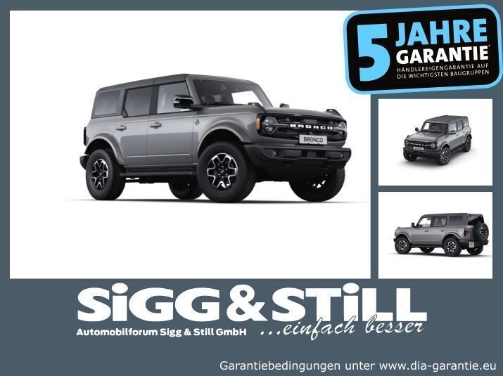 Carbonized grey Neu 2025 Ford Bronco SUV | 60.750 € (Superpreis) - Bild 1/4