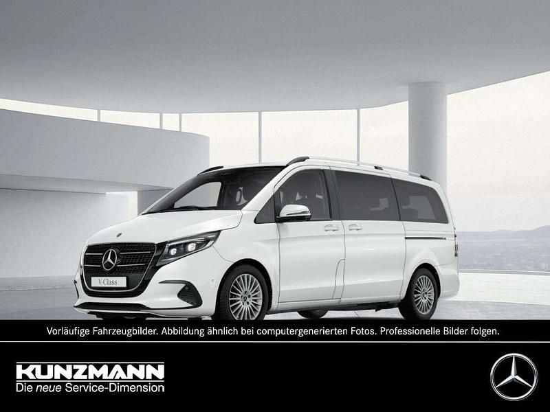 Weiss bergkristallweiß metalli Gebraucht 2025 Mercedes V250 Style Van / Kleinbus | 73.440 € - Bild 1/3