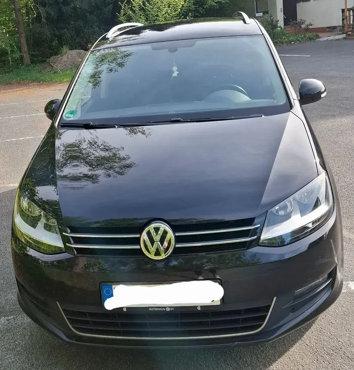 Gebraucht VW Sharan Join 184 PS (135 kW) 2018 Schwarz Van / Kleinbus