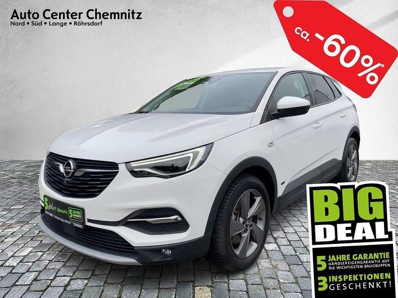 Weiß Gebraucht 2022 Opel Grandland X Elegance SUV | 20.411 € (Superpreis) - Bild 1/4