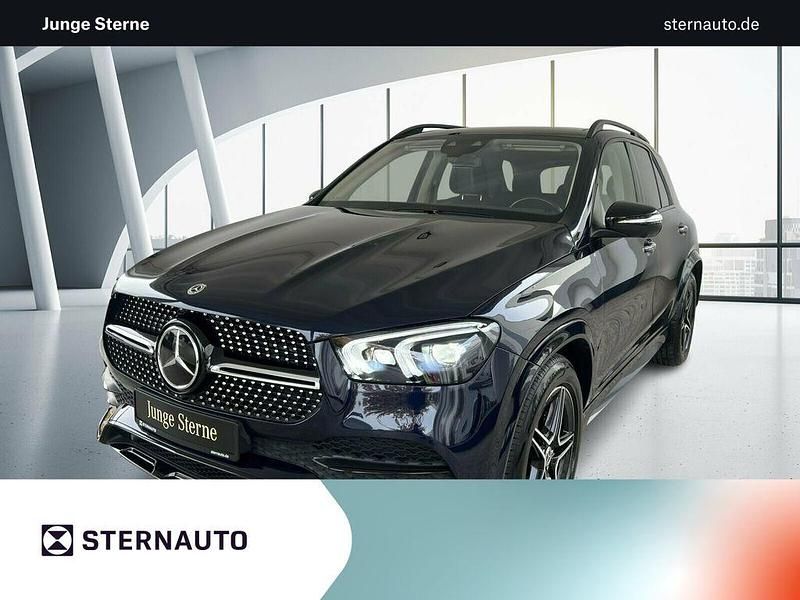 Cavansitblau metallic Gebraucht 2021 Mercedes GLE400 AMG line SUV | 65.518 € (Fairer Preis) - Bild 1/4