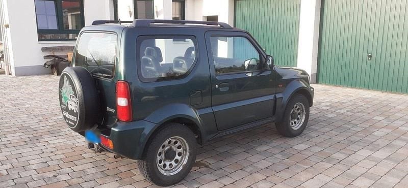 Gebraucht Suzuki Jimny 80 PS (58 kW) 2000 Grün SUV