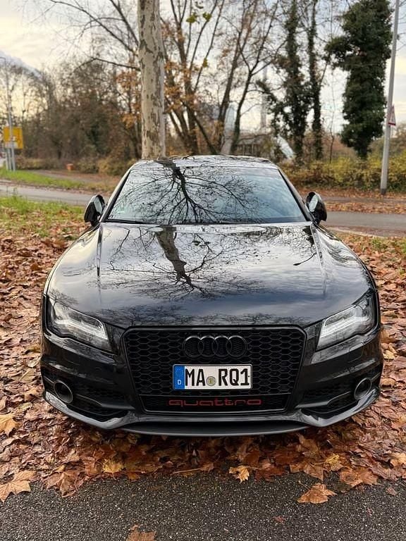 Schwarz Gebraucht 2013 Audi A7 S-Line Kleinwagen | 16.999 € (Fairer Preis) - Bild 1/4
