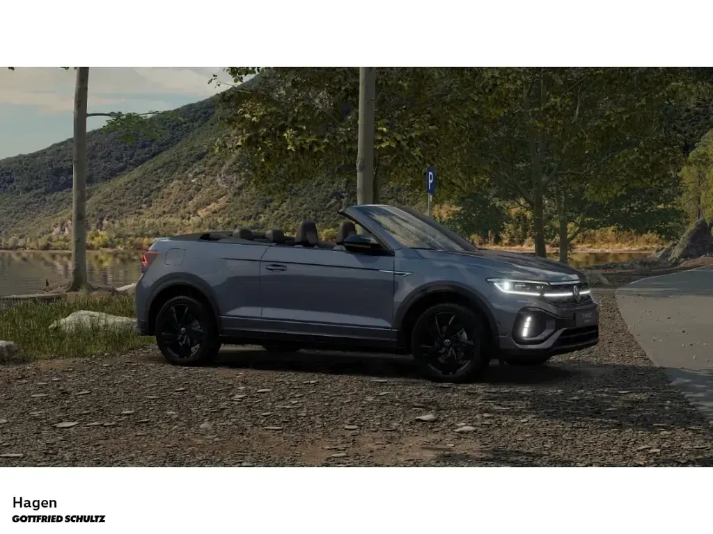 Neu VW T-Roc Cabriolet R-line 150 PS (110 kW) 2026 Grau Cabrio