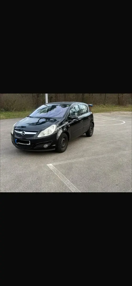 Gebraucht Opel Corsa 90 PS (66 kW) 2007 Schwarz Kleinwagen