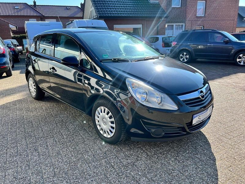 Gebraucht Opel Corsa Edition 87 PS (63 kW) 2010 Schwarz Kleinwagen