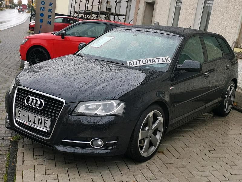 Schwarz Gebraucht 2012 Audi A3 S-Line Limousine | 10.999 € (Superpreis) - Bild 1/4