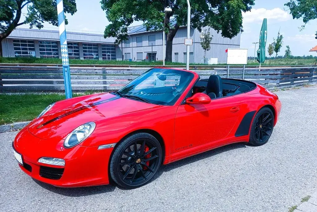 Gebraucht Porsche 997 Chrono 385 PS (283 kW) 2010 Rot Cabrio